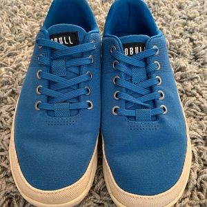 NoBull Blue Canvas Trainers